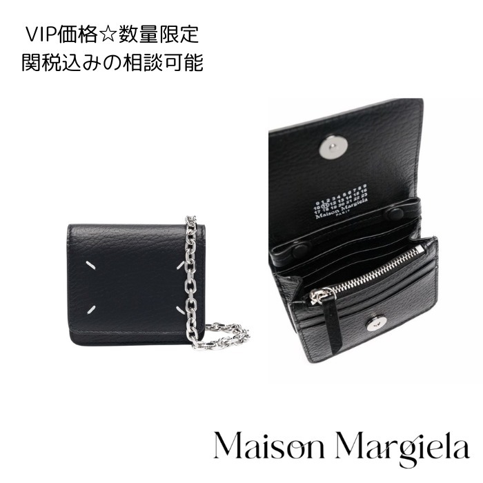 VIP価格☆Maison Margiela ステッチ チェーンショルダーバッグ