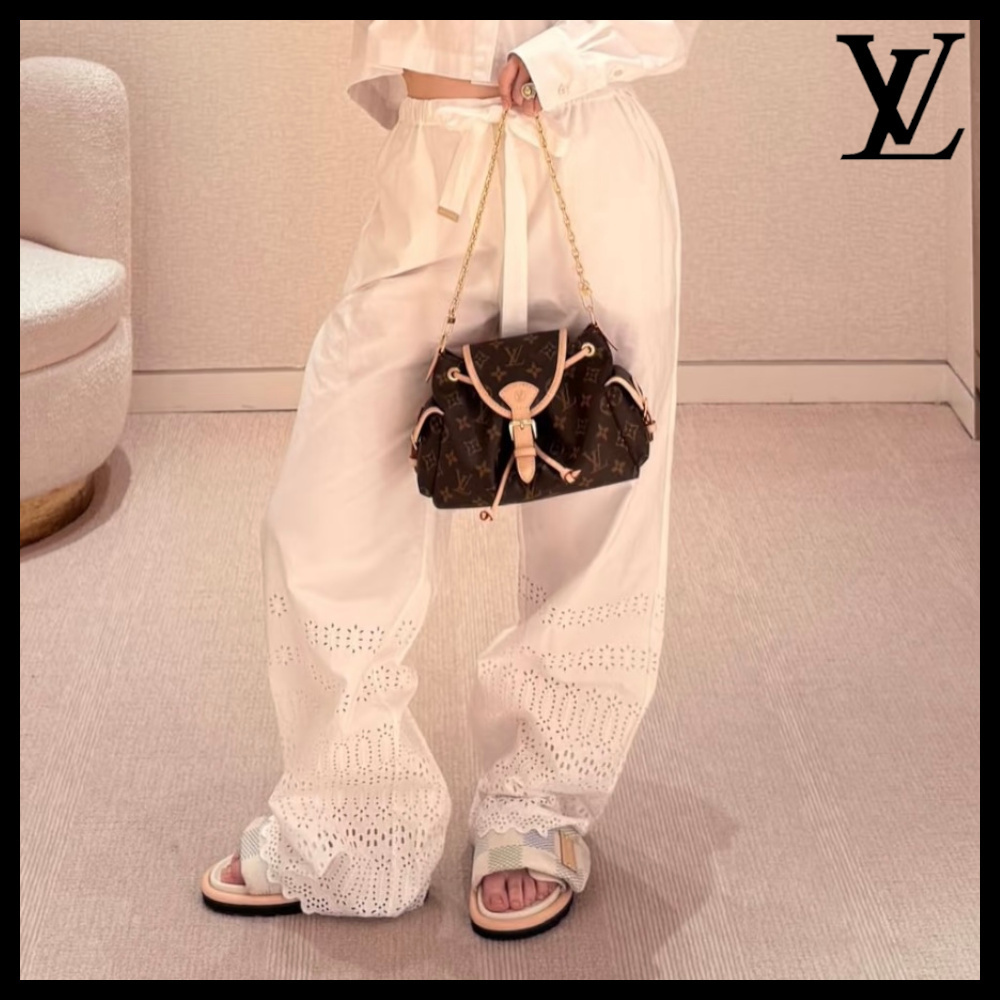 【リラックス感あるフォルム♪】Louis Vuitton★パジャマパンツ
