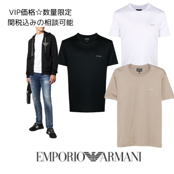 VIP価格☆EMPORIO ARMANI  ロゴ Tシャツ