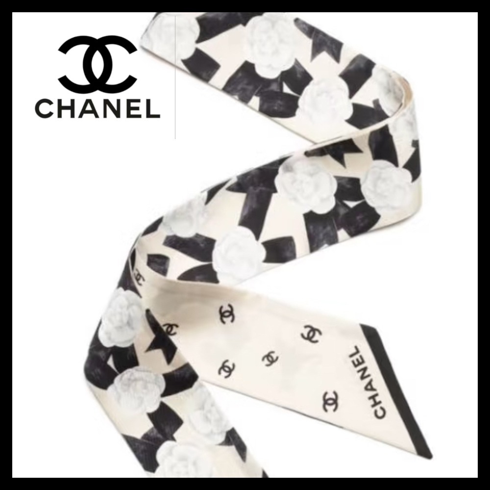 【華やかで素敵♪】CHANEL ツイリー