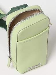 “JACQUEMUS” スクエアフォルムレザークロスボディBAG Green