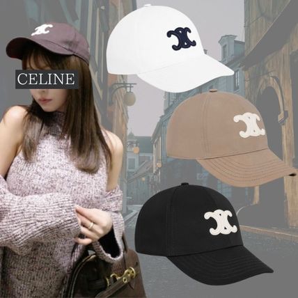 Newカラーが登場【CELINE】トリオンフロゴ ベースボールキャップ