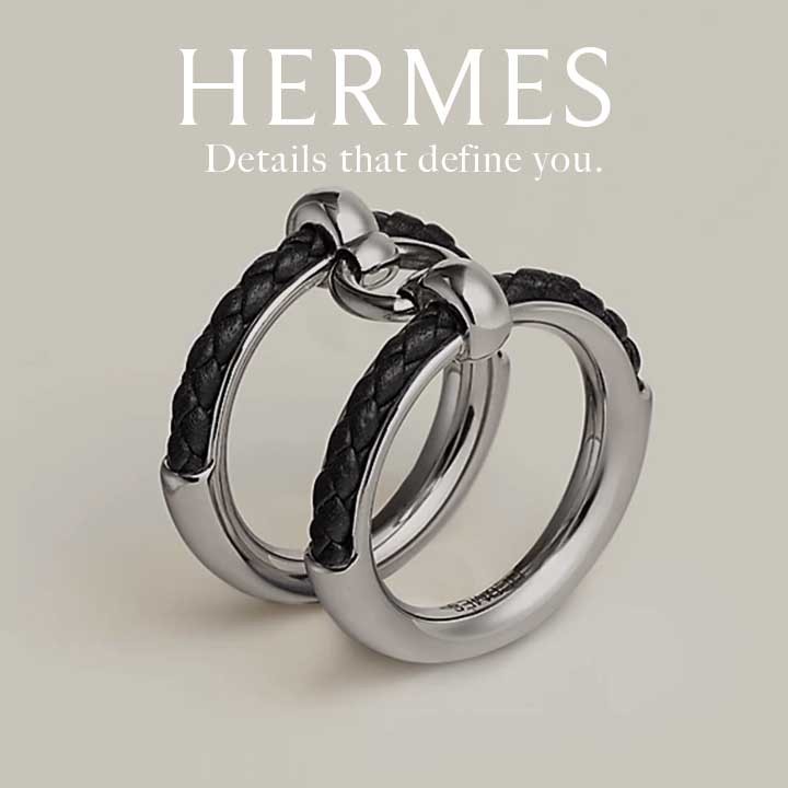 *一瞬でお洒落格上げ♪*【HERMES】フリビュスティエ リング
