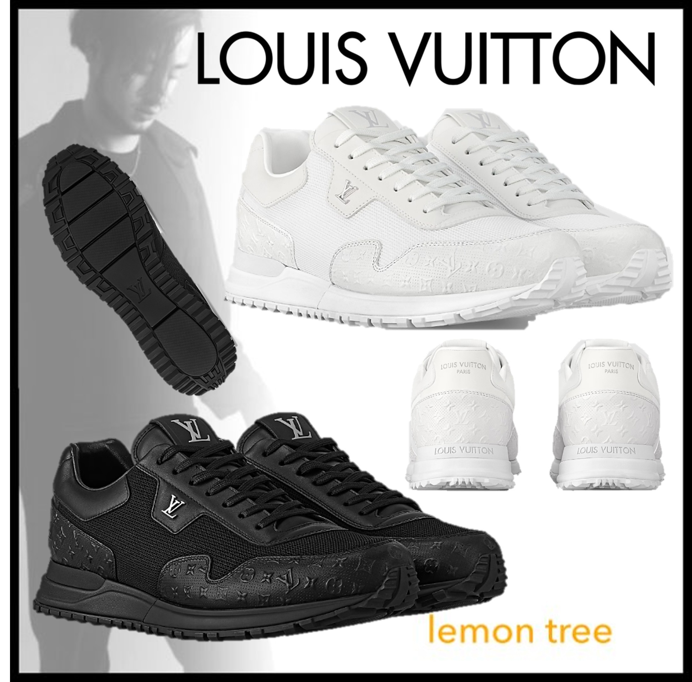 【Louis Vuitton】ランアウェイ スニーカー モノグラム 1AHSR6