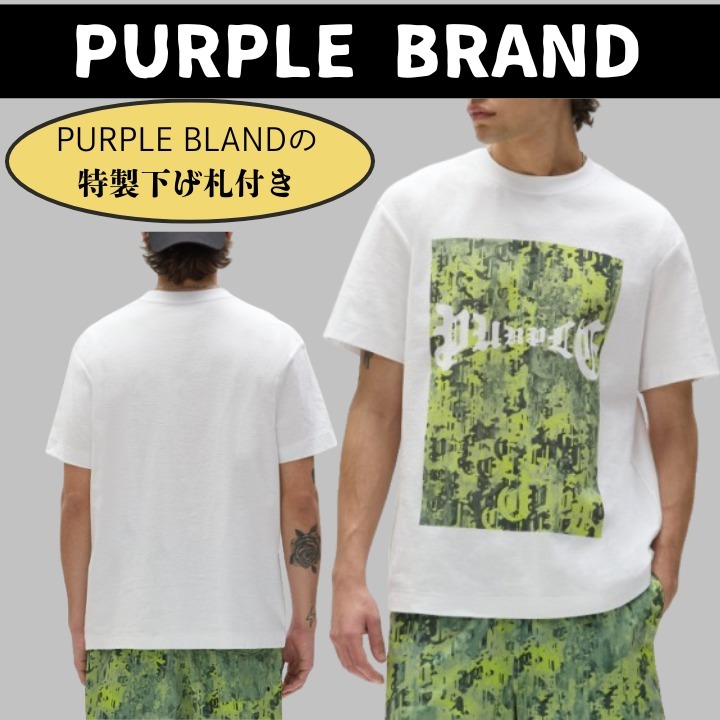 【PURPLE BLAND】ゴシック迷彩Tシャツ 半袖