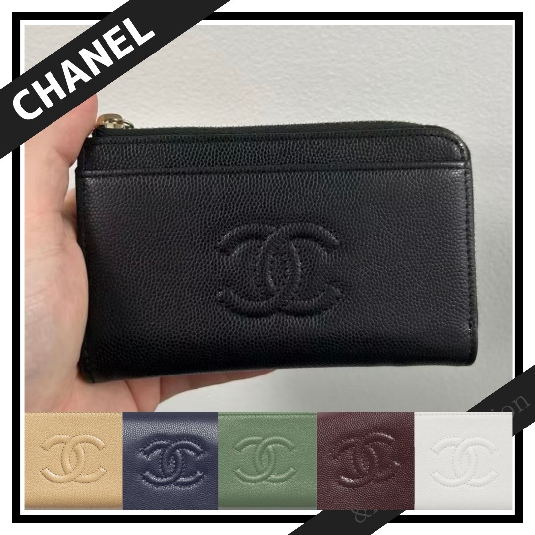 【大注目！復刻版CC♢】CHANEL*L字型 フラグメントケース