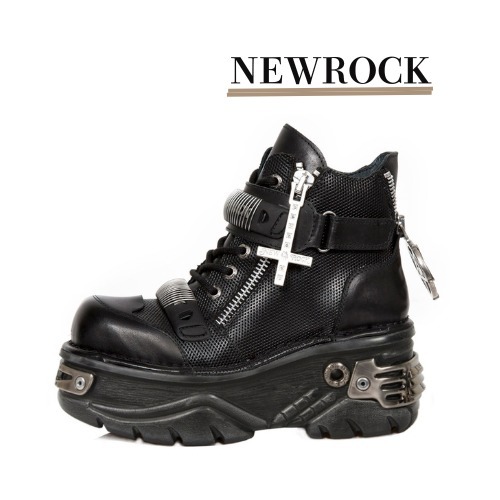 【NEWROCK】ニューロック M-1068-C1 厚底ブーツ