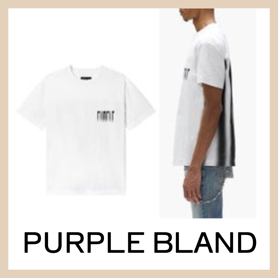 【PURPLE BLAND】Blurred Tシャツ 半袖