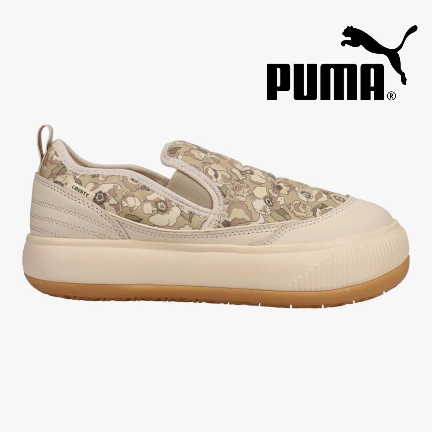 【PUMA】リバティ柄が可愛い☆限定コラボ マユ スリッポン