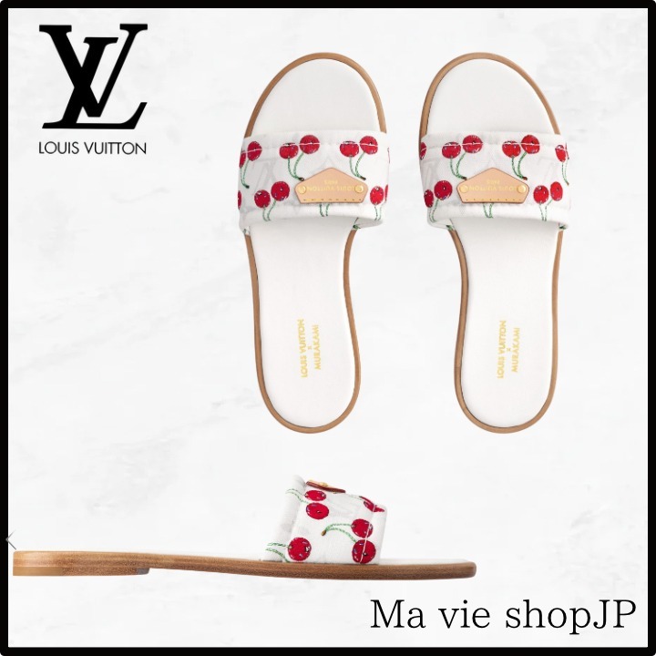 コラボアイテム【Louis Vuitton】ルイヴィトン フラットミュール