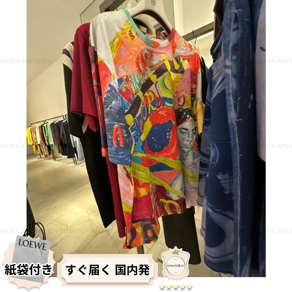 【完売必至】ロエベ■Tシャツ グラフィックプリント