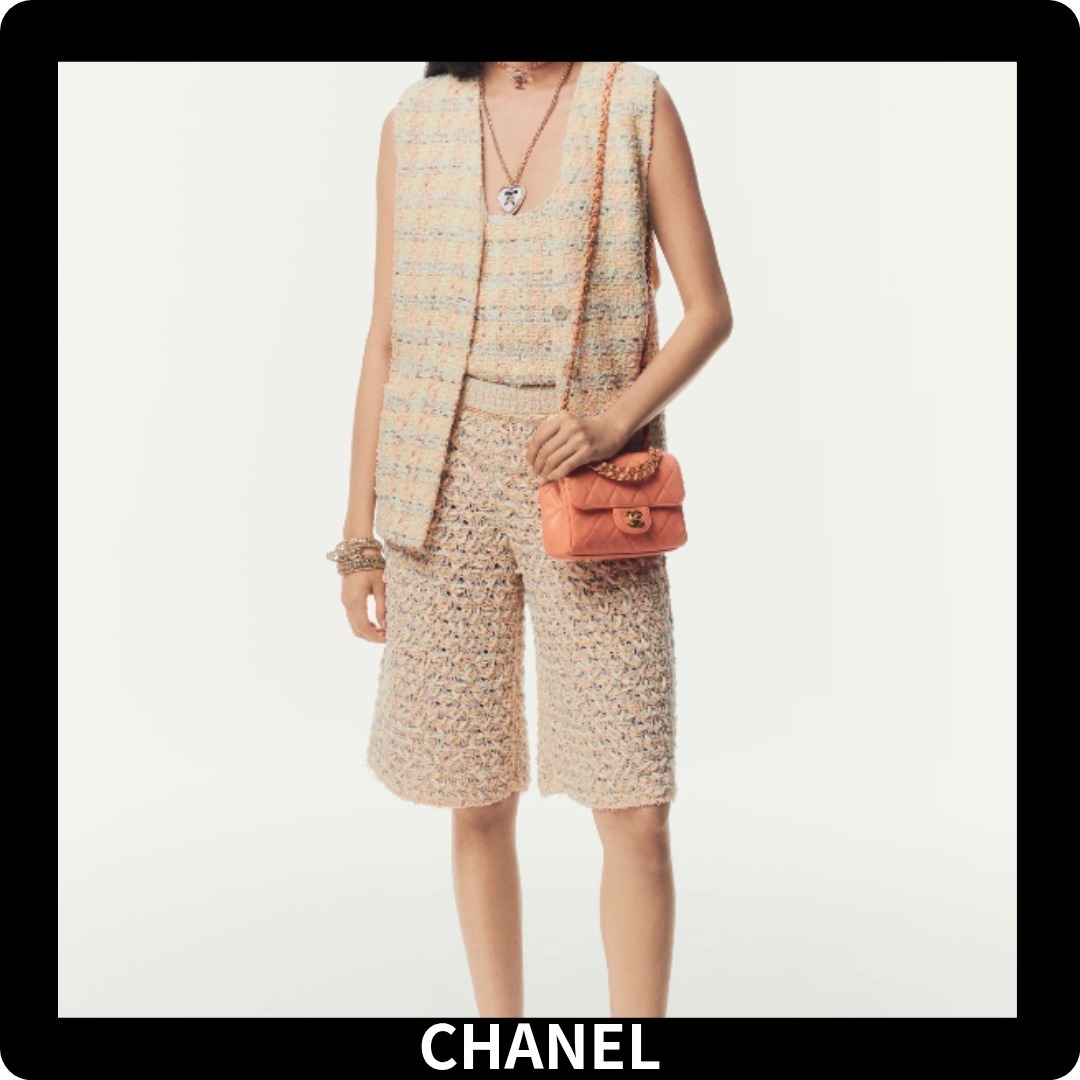 【CHANEL】2025年春夏 プレコレクション バミューダ パンツ