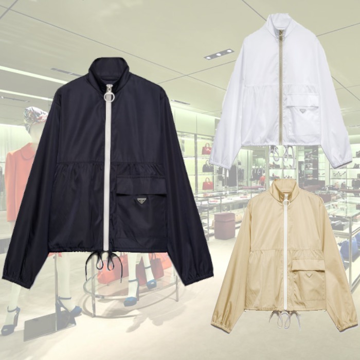 【25AW】新作 Re-Nylon ブルゾンジャケット ◆プラダ◆全3色