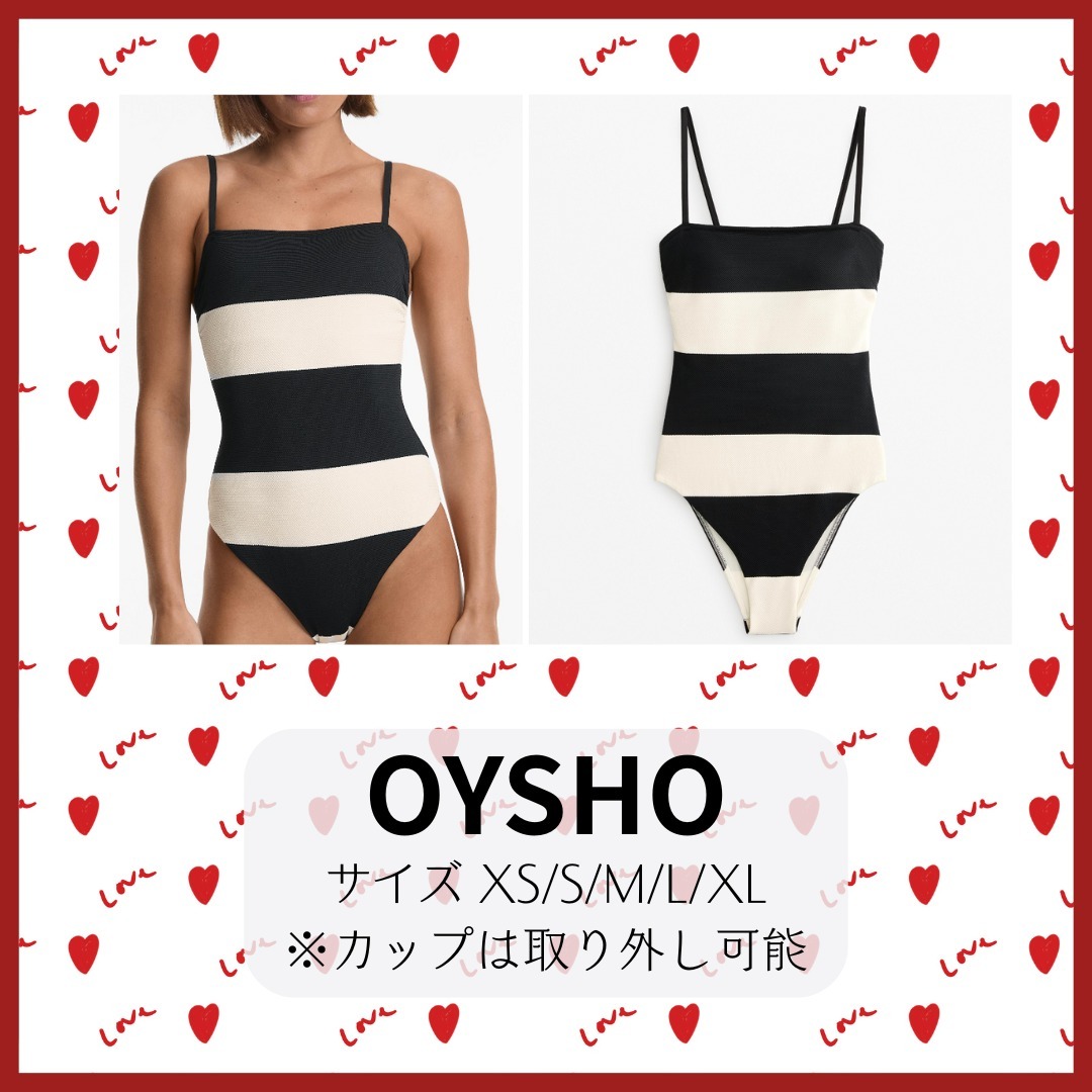 大人気 日本未入荷 OYSHO バンドゥ水着ワンピース水着