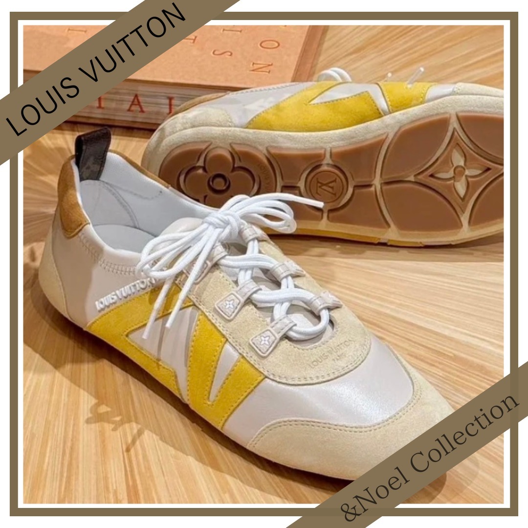 【印象的なイエロー♢】Louis Vuitton *LV スニーカリーナ