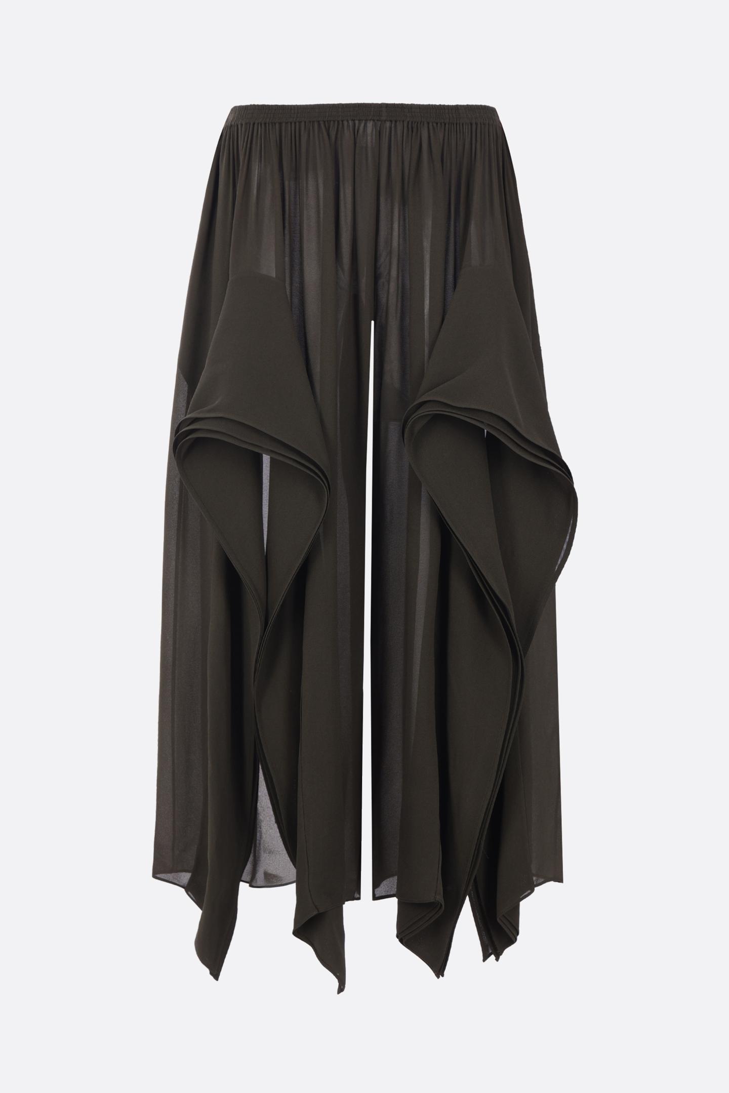 【関税&送料込】Alaia Georgette Cropped Trousers
