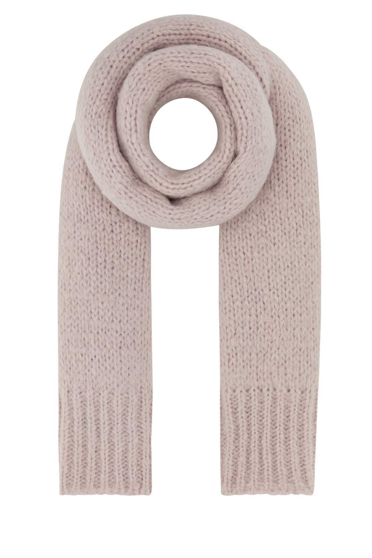 【関税&送料込】Jil Sander Pastel Pink Mohair Blend Scarf