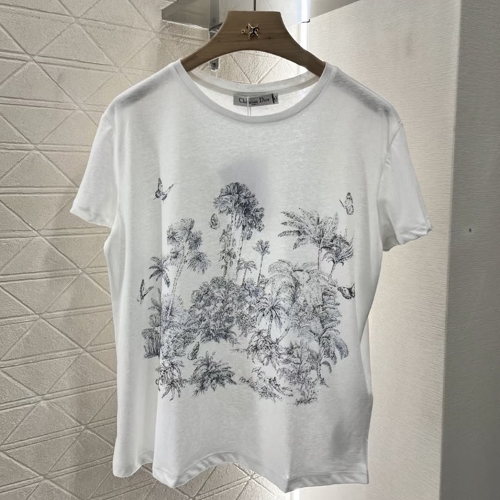 《ジャングル柄がお洒落♡》Dior Dioriviera Tシャツ