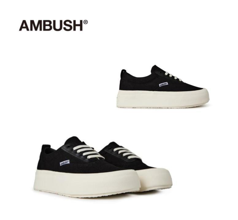 AMBUSH New ロートップ Vulcanised Trainers スニーカー