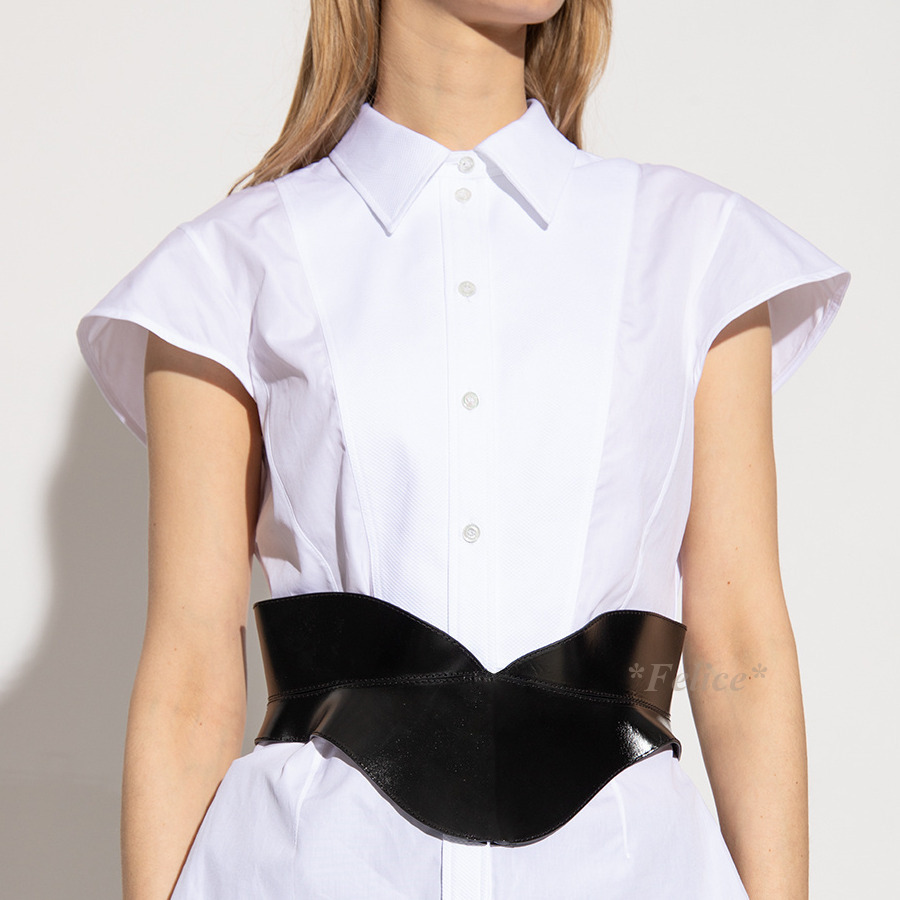 Alexander McQueen ◆ Leather Corset Belt