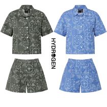 [HYDROGEN] 半袖 Tシャツ & ハーフパンツ セットアップ R5834 Hydrogen(ハイドロゲン) - 海外通販のBUYMA