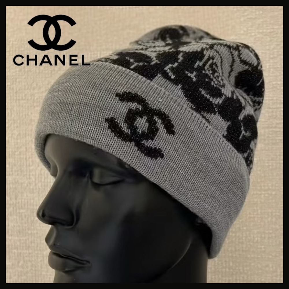 【おしゃれ度UP♪】CHANEL ニット帽