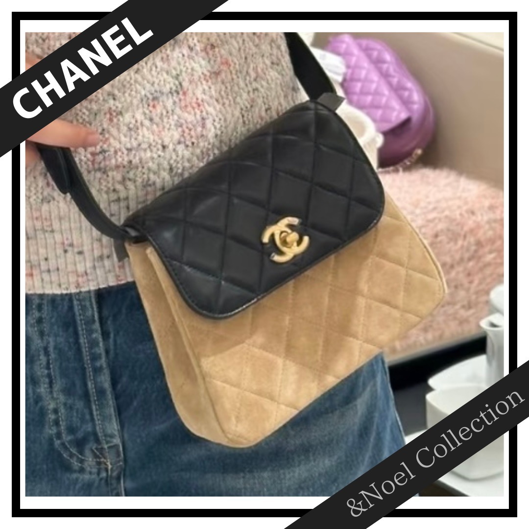 【お洒落バイカラー♢】CHANEL *ミニショルダーバッグ