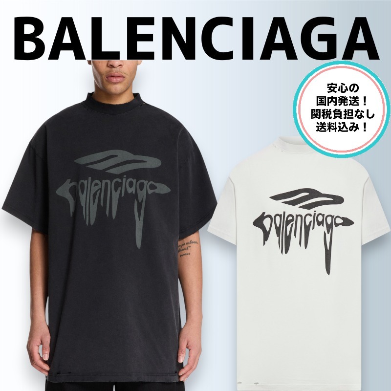 【超大人気】BALENCIAGA リクイファイド オーバーサイズ Tシャツ