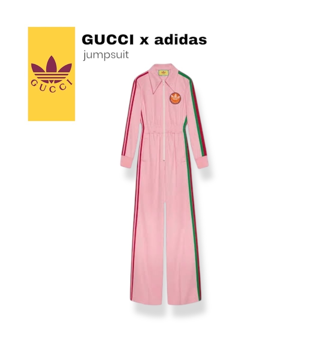 ☆ GUCCI x ADIDAS jumpsuits コラボアイテム ☆