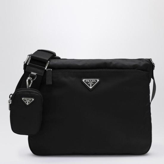 ショルダーバッグ・ポシェット PRADA Women Messenger Bags 1BC421D1MRV44 F0002 BLACK