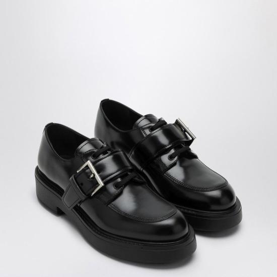 ローファー・オックスフォード PRADA Women Laced up Shoes 1E590NG050055 F0002 BLACK