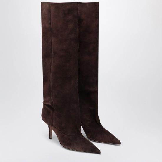 ミドルブーツ PARIS TEXAS Women Boots PX1685XV0SN CB BROWN