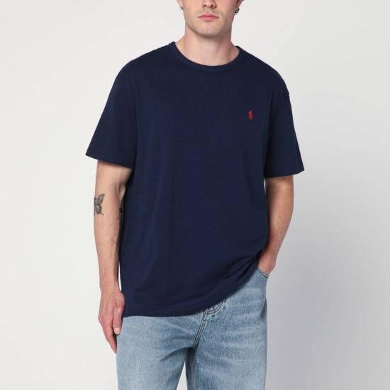 Tシャツ・カットソー POLO RALPH LAUREN Men T Shirts 710811284003CO NN BLUE
