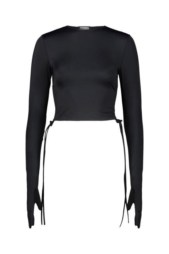 Tシャツ・カットソー VETEMENTS Women Tunic Tops WE64LS800B Black