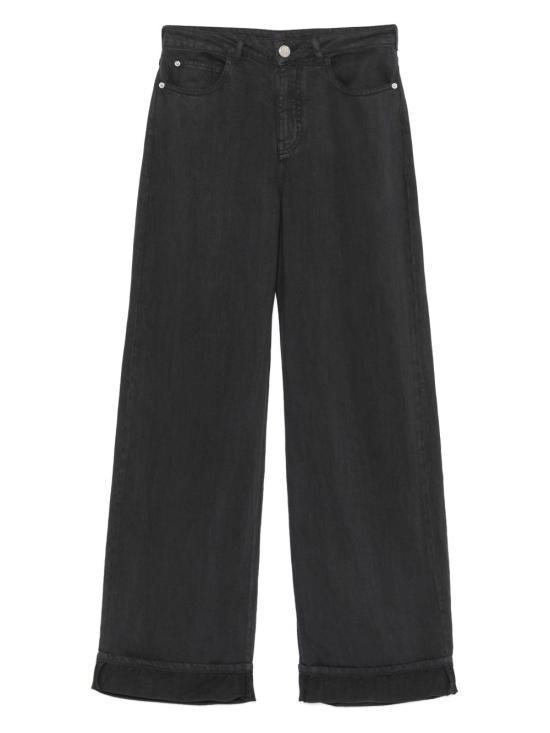 パンツ EMPORIO ARMANI Women Straight Pants EW000737AF14857UB081 BLU