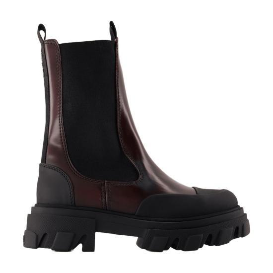 ミドルブーツ GANNI Women Boots S2897 070 black