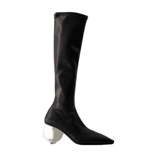 ミドルブーツ COURREGES Women Boots 423SBT011PL0128 black