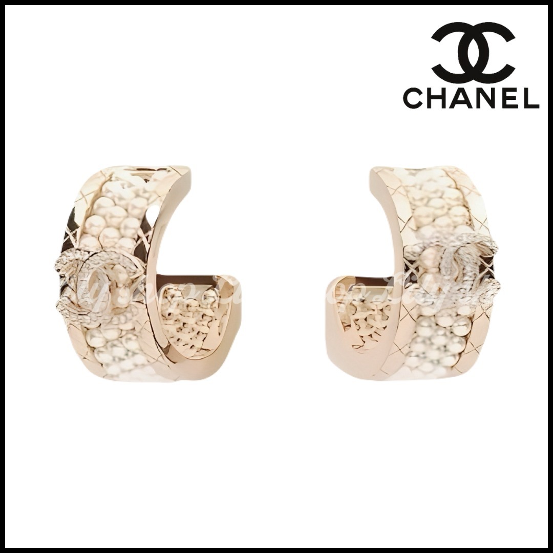 【上品エレガント♪】ギフトにも CHANEL ピアス