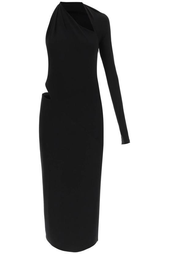 ワンピース VERSACE Women Mid Skirts 10099991A01253 1B000 BLACK