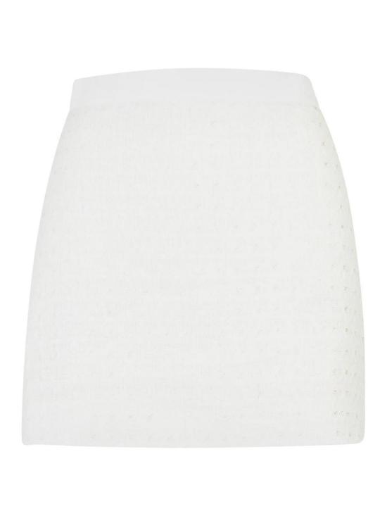 ワンピース CASABLANCA Women Short Skirts WPF24SK11601 White