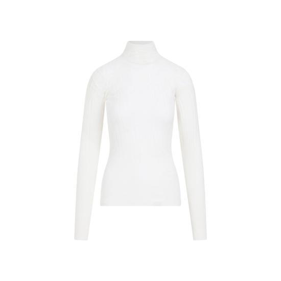 Tシャツ・カットソー BOTTEGA VENETA Women Tops 772544V3MM0 9071 WHITE