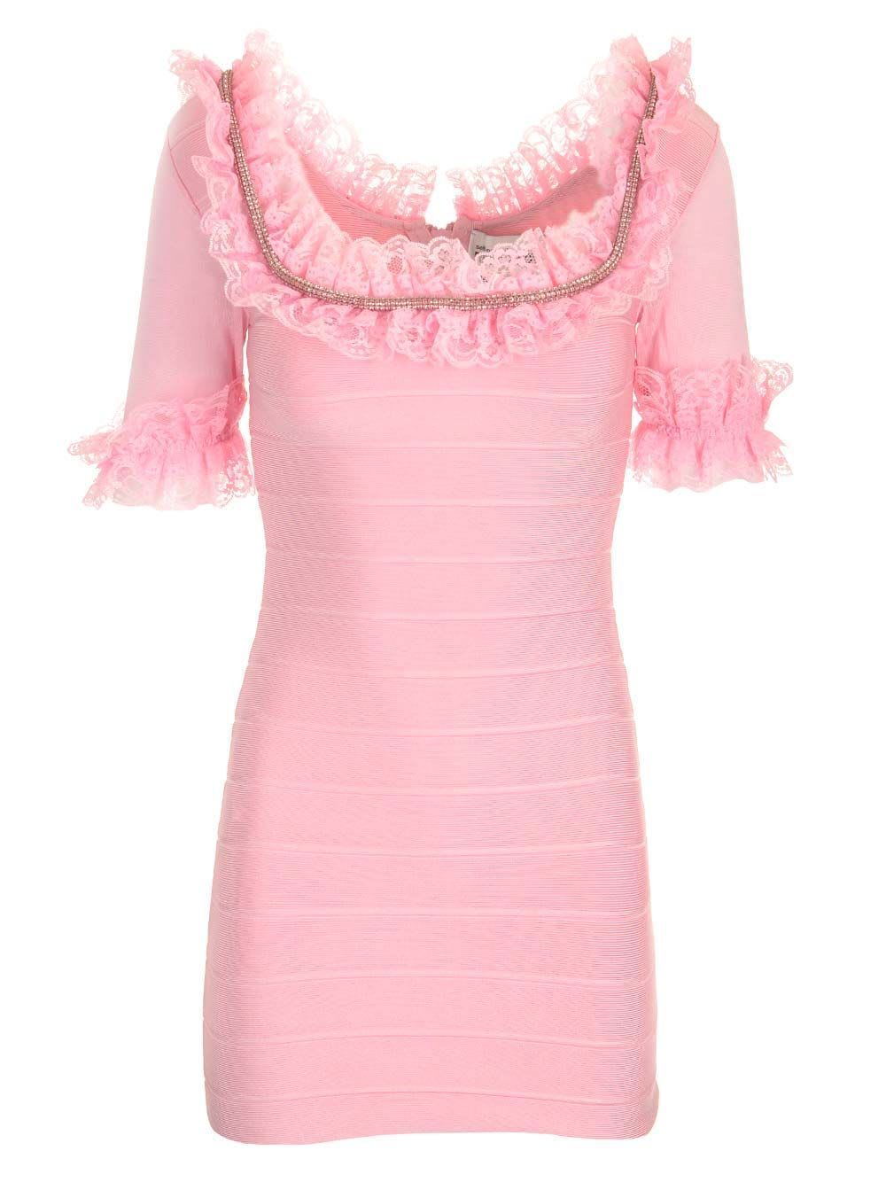 【送料&関税込】self-portrait Fitted Sheath Dress