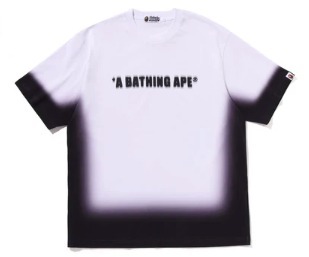 【BAPE】SPRAY PRINT BATHING APE LOGO RELAXED TEE 要在庫確認
