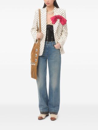 国内発 VALENTINO アイボリーウールシルクターンアップパンツ VALENTINO(ヴァレンティノ) パンツ(レディース) 2ページ目
