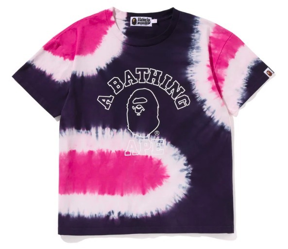 【A BATHING APE】HAND DYE WIDE TEE 要在庫確認