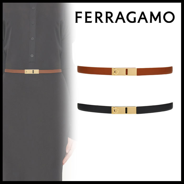 FERRAGAMO直営店 ハグ エクステンダブル ベルト