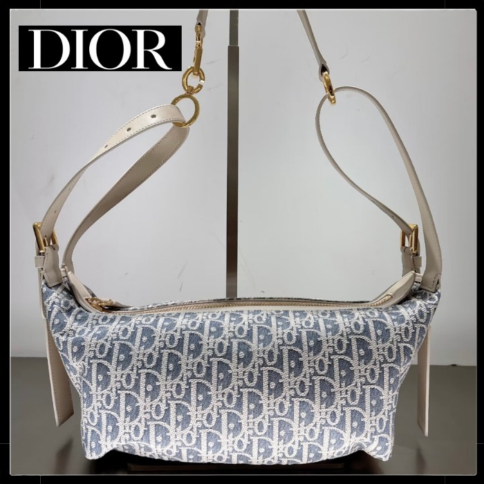 【刺繍が上品で美しい☆】DIOR D-Journey バッグ スモール