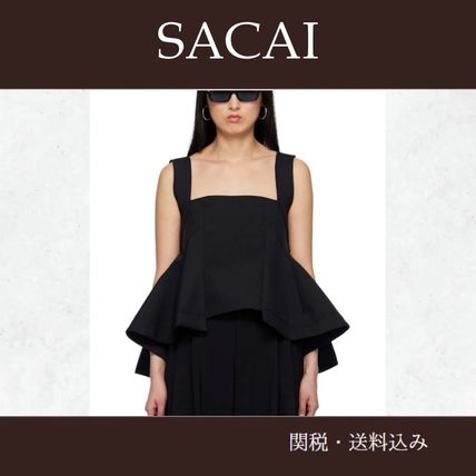 サテン sacai(サカイ) ブラウス・シャツ(レディース) - 海外通販