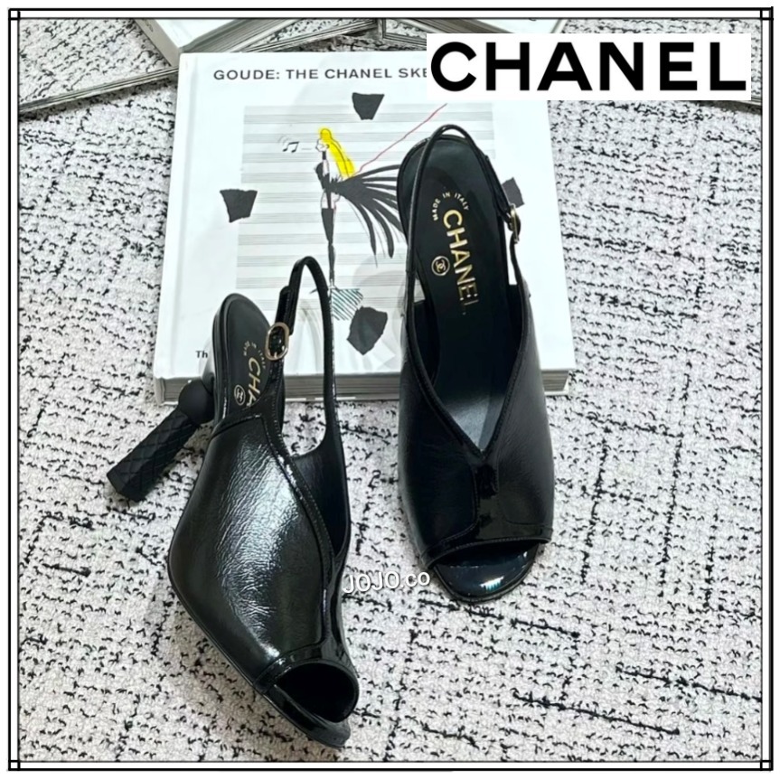 《お洒落で綺麗見え♡》CHANELヒール シャネル