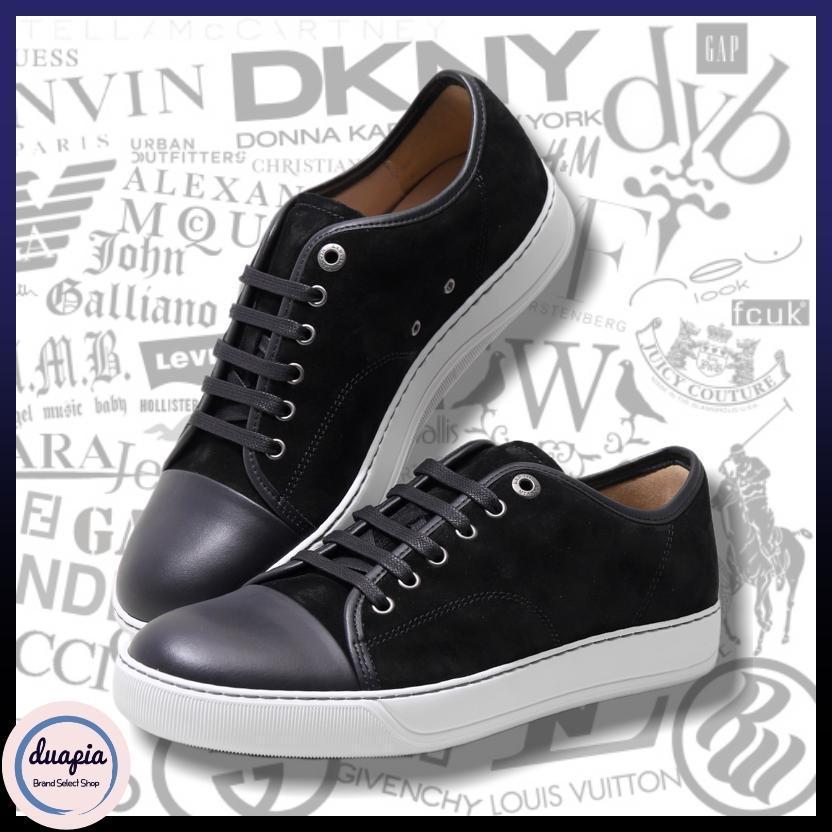 ★LANVIN★DBB1 スエード レザー スニーカー